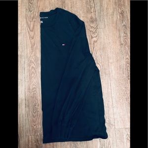 Tommy Hilfiger navy blue long sleeve T-shirt